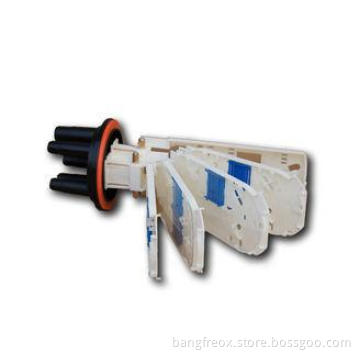 96 Cores 6 ports Fiber Optic Splice Closure Dust proof Dome
